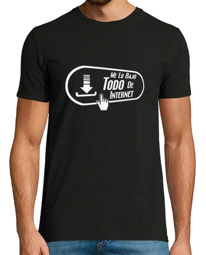 Camiseta Me lo bajo todo de Internet laTostadora - latostadora.com - Modalova