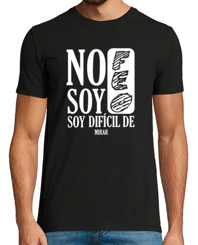 Camiseta Hombre Manga Corta No soy feo. Soy difícil de mirar laTostadora - latostadora.com - Modalova