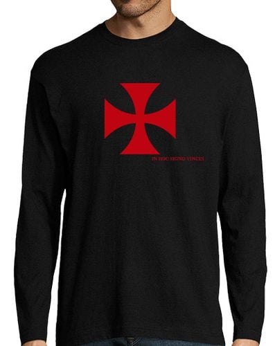 Camiseta Hombre Manga Larga In Hoc Signo Vinces laTostadora - latostadora.com - Modalova