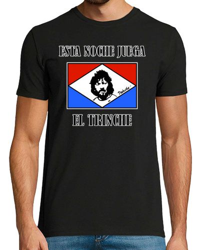 Camiseta Esta noche juega el Trinche Carlovich - latostadora.com - Modalova