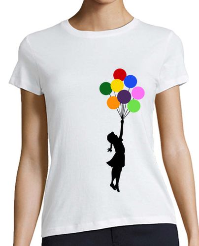 Camiseta mujer Banksy - latostadora.com - Modalova