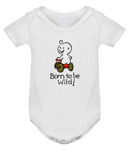 Body bebé Born to be Wild! - latostadora.com - Modalova