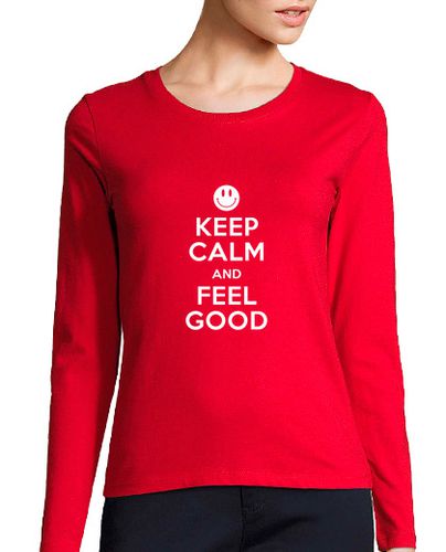 Camiseta mujer Keep Calm and Feel Good laTostadora - latostadora.com - Modalova