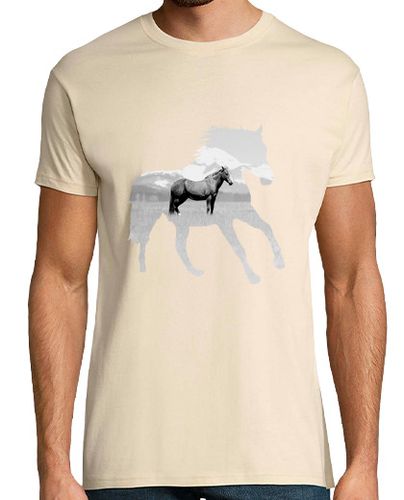 Camiseta Caballo tranquilo - Camiseta chico laTostadora - latostadora.com - Modalova