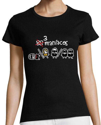 Camiseta mujer Kill Bill Monigote (Blanco) - latostadora.com - Modalova