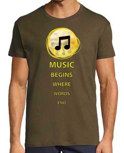 Camiseta Hombre Manga Corta Music Begins laTostadora - latostadora.com - Modalova