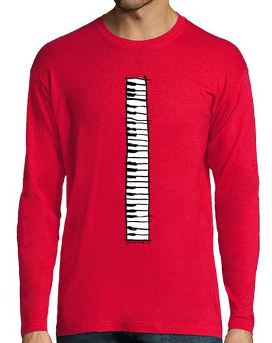 Camiseta Hombre Manga Larga Piano laTostadora - latostadora.com - Modalova