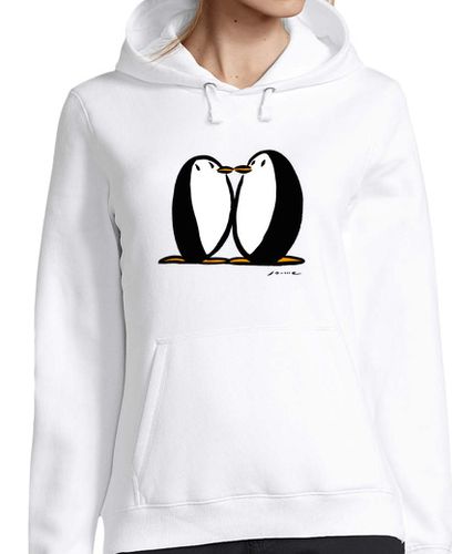 Sudadera Con Capucha Para Mujer Pingüinos laTostadora - latostadora.com - Modalova