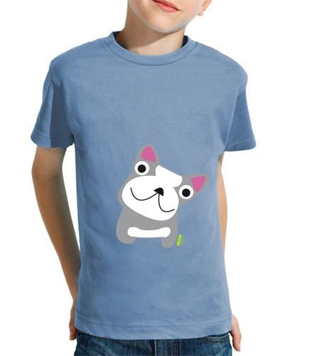 Camiseta Niño Manga Corta BULLDOG FRANCÈS laTostadora - latostadora.com - Modalova