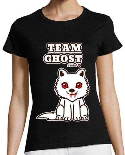 Camiseta mujer Team Ghost. camiseta chica - latostadora.com - Modalova