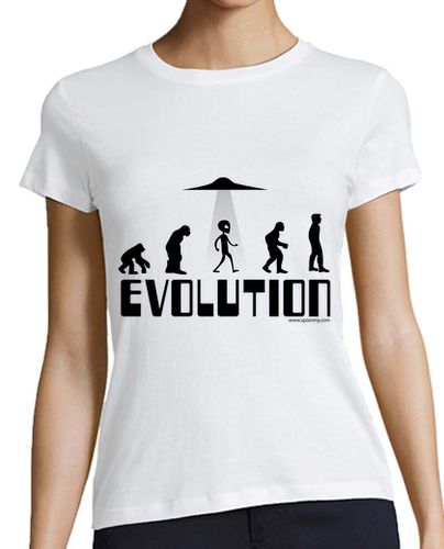 Camiseta mujer Evolution Ovni - latostadora.com - Modalova