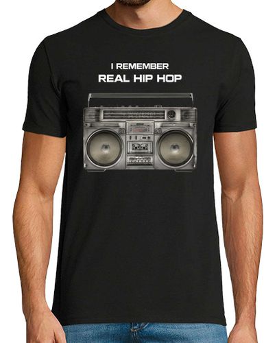 Camiseta I Remember Real Hip Hop (Yo recuerdo el Hip Hop Real) - latostadora.com - Modalova