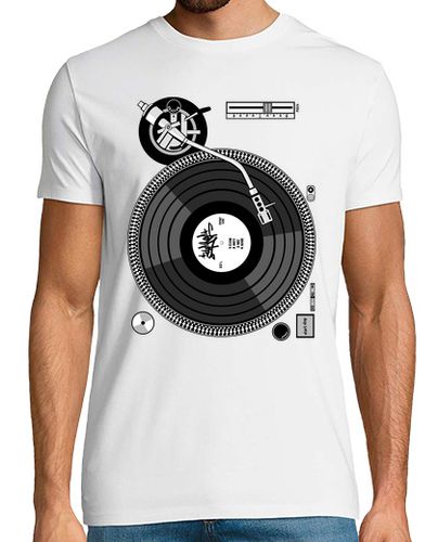 Camiseta Turntable - Plato DJ (Hip Hop) - latostadora.com - Modalova