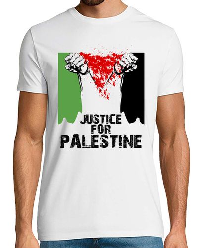Camiseta Justice for Palestine (Justicia para Palestina) - latostadora.com - Modalova