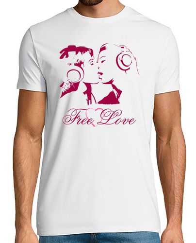 Camiseta Free Love (Amor Libre) - latostadora.com - Modalova