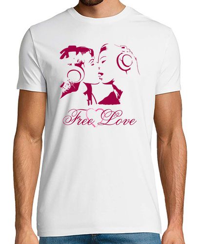 Camiseta Free Love (Amor Libre) laTostadora - latostadora.com - Modalova