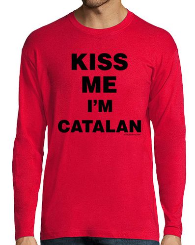 Camiseta Kiss me I am Catalan - latostadora.com - Modalova