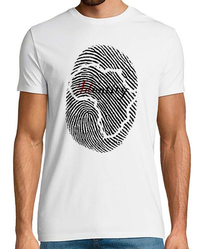 Camiseta África Huella Dactilar - Identity - latostadora.com - Modalova
