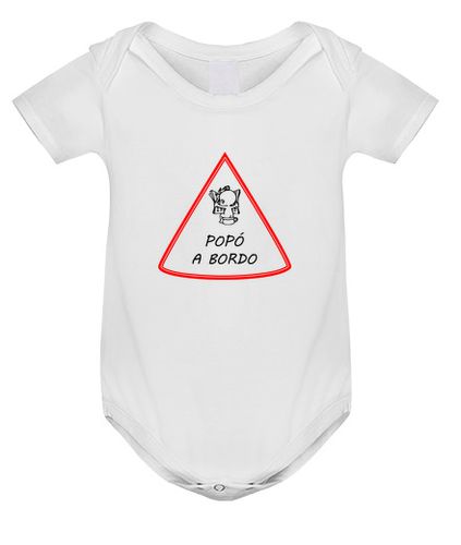 Body bebé Popó a bordo - latostadora.com - Modalova