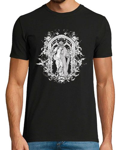 Camiseta Hombre Manga Corta Santa Muerte (H) laTostadora - latostadora.com - Modalova