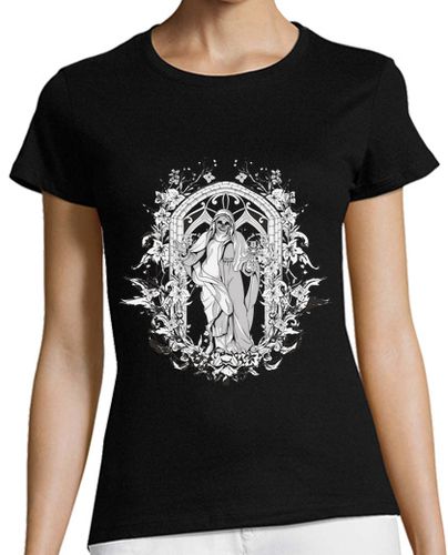 Camiseta mujer Santa Muerte (ME) - latostadora.com - Modalova
