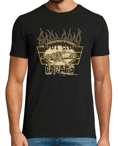 Camiseta Hot Rod garage (H) laTostadora - latostadora.com - Modalova