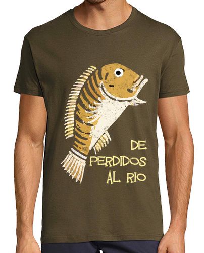 Camiseta Hombre Manga Corta De perdidos al río laTostadora - latostadora.com - Modalova