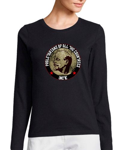 Camiseta mujer Lenin Inglés Chica laTostadora - latostadora.com - Modalova