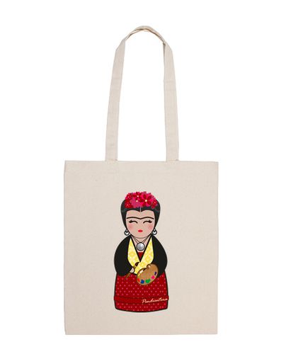 Bolsa Bandolera Kokeshi Frida Kahlo III laTostadora - latostadora.com - Modalova