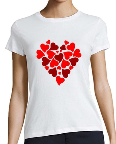 Camiseta Mujer Manga Corta CORAZON laTostadora - latostadora.com - Modalova