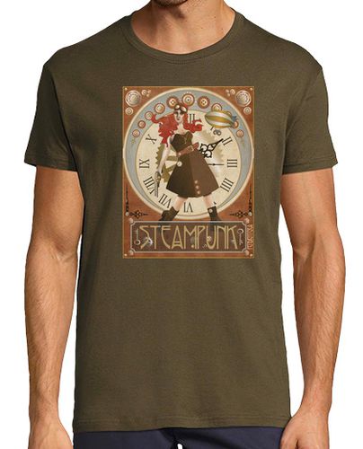 Camiseta Hombre Manga Corta Camiseta Steampunk woman laTostadora - latostadora.com - Modalova