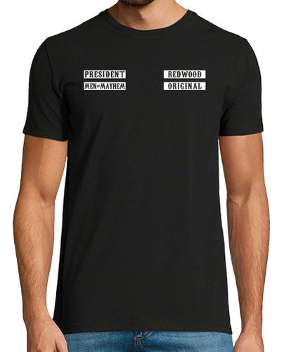 Camiseta Sons Of Anarchy M.C. - President - Impresión Delante y Detrás - latostadora.com - Modalova