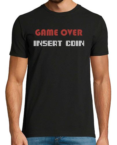 Camiseta Game Over - Insert Coin - latostadora.com - Modalova