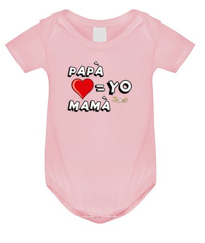 Body bebé Papa, mama y yo - latostadora.com - Modalova