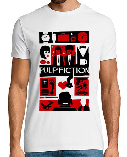 Camiseta Pulp Fiction (Saul Bass Style) - latostadora.com - Modalova