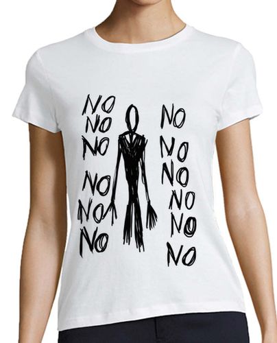 Camiseta mujer Slender Page - No no no - latostadora.com - Modalova