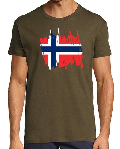 Camiseta Bandera Noruega - latostadora.com - Modalova