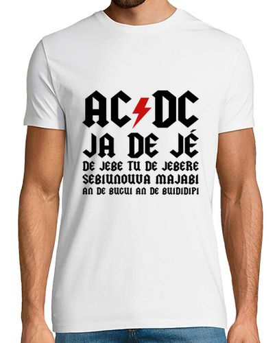 Camiseta ACDC (versión Aserejé) - latostadora.com - Modalova