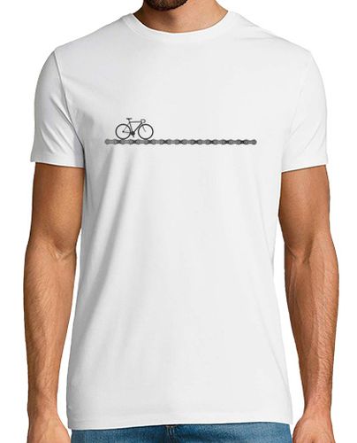 Camiseta Camiseta de Ciclismo con bicicleta y cadena - latostadora.com - Modalova