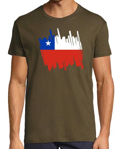 Camiseta Bandera Chile - latostadora.com - Modalova