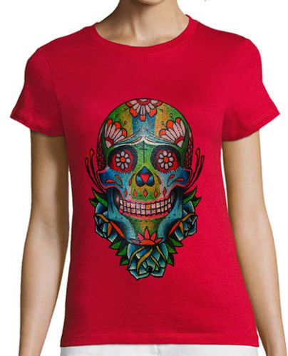 Camiseta mujer Calaverita - latostadora.com - Modalova