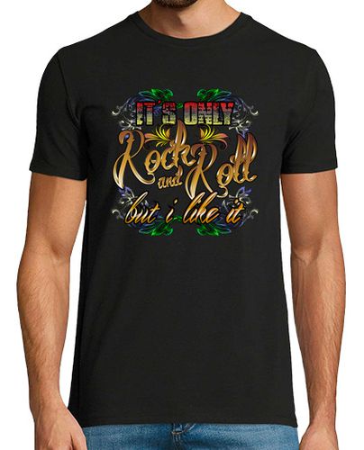 Camiseta Its only rock and roll (H) - latostadora.com - Modalova
