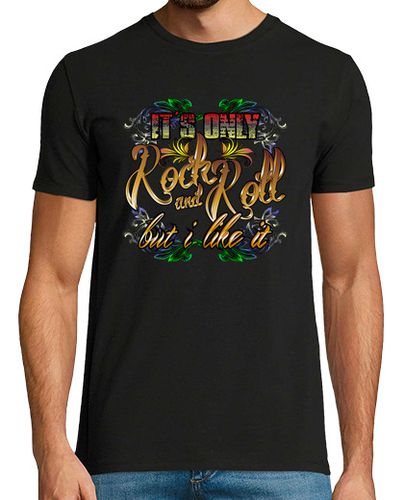 Camiseta Its only rock and roll (H) laTostadora - latostadora.com - Modalova