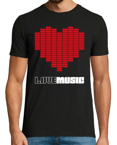 Camiseta Hombre Manga Corta Love Music laTostadora - latostadora.com - Modalova