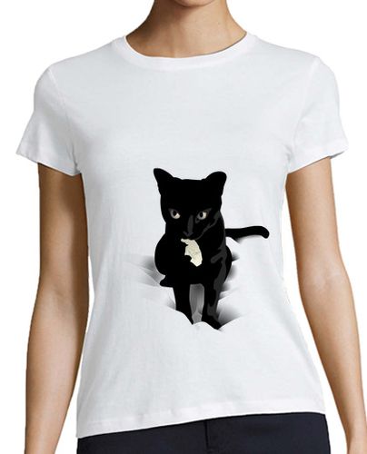 Camiseta mujer Gata laTostadora - latostadora.com - Modalova