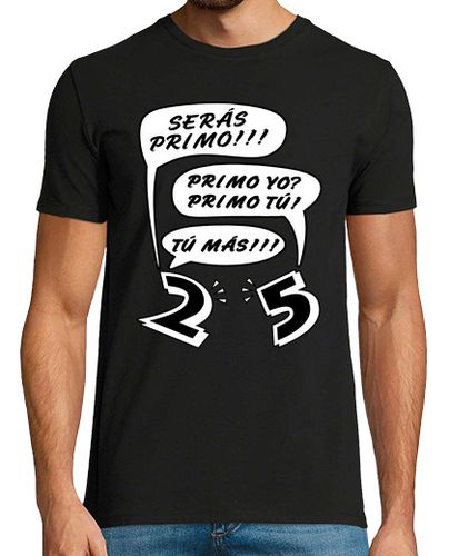 Camiseta Hombre Manga Corta Números Primos M. Corta Chico laTostadora - latostadora.com - Modalova