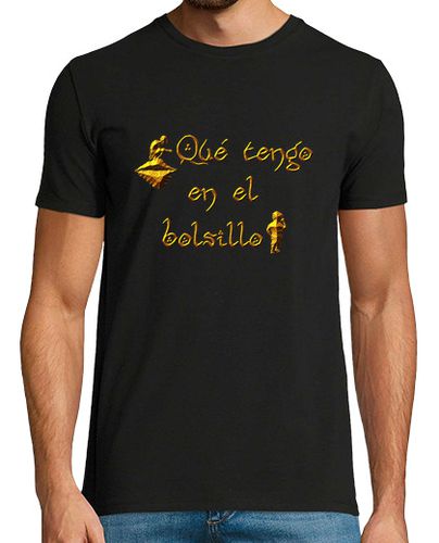 Camiseta El Hobbit Bolsillo oro (Chico) - latostadora.com - Modalova