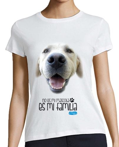 Camiseta Mujer Manga Corta ES MI FAMILIA laTostadora - latostadora.com - Modalova