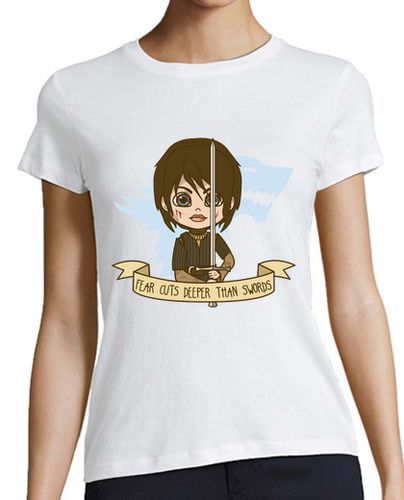 Camiseta mujer Arya Stark - latostadora.com - Modalova