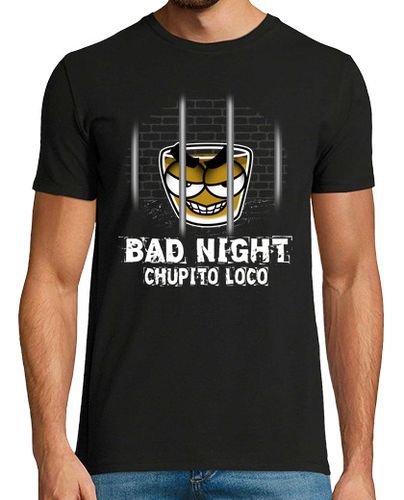 Camiseta Chupito Loco Bad Night Chico Manga Corta - latostadora.com - Modalova